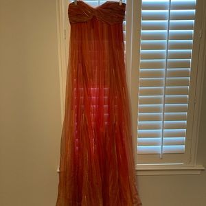90s Vintage Halston Maxi Dress